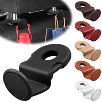 2PCS Heavy Duty Car Back Seat Hook 20KG Capacity Interior Organizer Accessories for Grocery Bag Headrest Hanger
