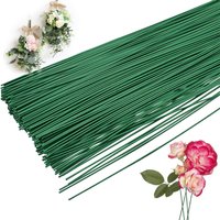 Floral Stem Wire Flower Arrangements and DIY Crafts,Floral Arrangement Kit with Green Tape and Wire,Floral Wire for Florist Flow