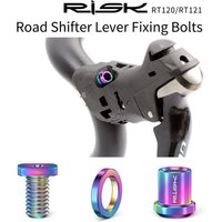 AliExpress RISK Road Bike Road Shifter Lever Fixing Bolts Titanium Screw Shift Lever Clamp Ring Mounting Screw R8000 FORCE Titanium Screw