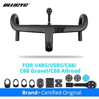 AliExpress NONE ULLICYC CC.01 Integrated Carbon Handlebar Full Internal Cable Routing Road Bicycle Cockpit 370mm-430mm For V4RS V5RS C68
