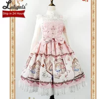 The Book Of Alice's Mysterious Land ~ Sweet Printed Lolita JSK Dress by Infanta