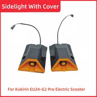 Sidelight with Cover for 2024 Kukirin EU24 G2 Pro Electric Scooter Kugookirin G2pro Deck Lamp Front Light Cat eye light Parts
