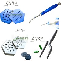 Dental GBR Bone TAC Pins Gun Tacks Membrane Guide Auto Tacs Tacker Nails Dispenser Blue/Sliver Applicator Tacks Dispenser