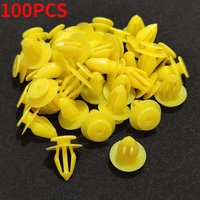 100X Car Door Trim Panels Fastener Clips Universal For Renault Passat Golf Nissan Ford Audi A3 Land Rover Buick Chevrolet Jaguar