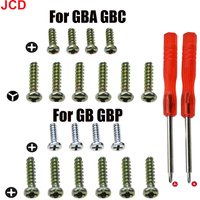 JCD 1Set (10pcs) For Gameboy Advance Color Y Tri-Wing Screws For GB GBP GBA GBC Game Console Shell Case Cross Screws