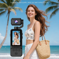 Auto Focus 180-Degree Rotating Lens 4K Handheld HD Action Camera For Travel Driver Recorder Motorcycle Vlog