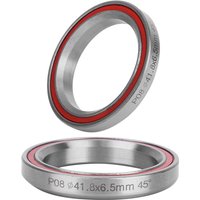 2Pcs 41.8MM Bearing Headset Steel Heavy Duty Mountain Bicycle Bike Double Sealed Bearing Headset Accessory