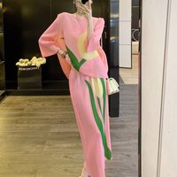 top pleated set 2025 new style slimming high-end half skirt two-piece set two piece sets womens outifits skirts