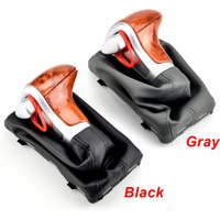 Auto Automatic Shift Knob For Audi A4 A5 Q5 B8 A6 C7 A6 C6 2009 2010 2011 2012 2013 2014 Gear shift knob boot