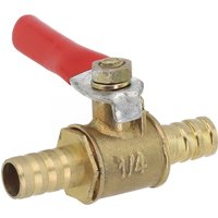 1PC In-Line Fuel Tap Brass 8mm Motorcycle Tractor For Quad Lawn Mower Pump Water Oil Air Fuel Line Ball Valve Pipe Fittings