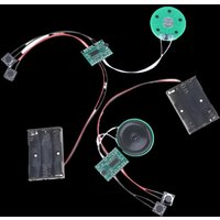 **DIY Recording Module 60-Second Recording Playback Two-Button Recorder Voice Greeting Electronic Card Module 5/10CM Cable