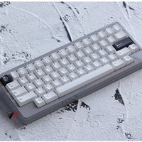PBTFANS ™ Bow pure white keycap custom PBT cherry profile point key cap cute Simple white point keycaps Original design artisan