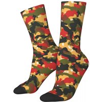 Alpenflage TAZ 83 Socks Harajuku Sweat Absorbing Stockings All Season Long Socks Accessories for Man's Woman's Gifts
