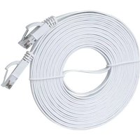 0.3m 0.5m 1m 5m 10m 20m 30m Cat 6 Flat Ethernet Cable UTP 1000M Network for Laptop Router PC Router PS5 PC 4 3 Xbox Modem