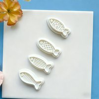 Creative Fish Series Earrings Polymer Clay Cutter Cute Cartoon Pottery Mold DIY Jewelry Pendant Shape Pressed Clay Tools