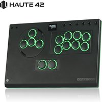 Haute42 Hitbox Leverless Controller X-Move Stickless Fightstick Arcade Controller For PC/ Ps4 / Ps5/Steam Fighting Stick Hitbox