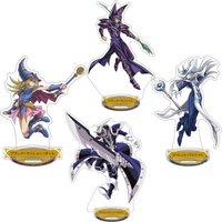 Loen Anime Peripheral Store Yu-Gi-Oh! Silent Swordsman Dark Magician HD Figure Acrylic Stand Desktop Decoration Series About15cm