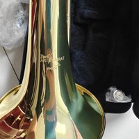 Vincent BACH FH600 B-Flat Flugelhorn Gold Lacquer Professional Flugelhorns Bb Yellow Jazz Plays Brass Instruments Trumpet