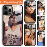 Sexy Beauty Girl Mia Khalifa Phone Case For iPhone 17 Air 16 15 14 12 Pro Max Plus Magsafe Magnetic Wireless Charging Cover