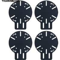 4PCS Simplayer Bass Shaker Mount Plate Mounting Parts for Umi Aura Dayton Buttkicker Bass Shakers