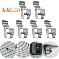 No-Hole Outdoor Vinyl Siding Camera Mount Clips for Blink Ring Arlo Security Camera Doorbell Hooks Weatherproof Installation