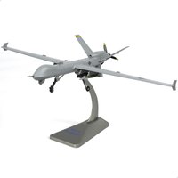 NUOTIE 1/72 MQ-9 Reaper Drone Pre-Built Diecast Alloy Metal Aircraft Model with Stand for Military Collection & Gift