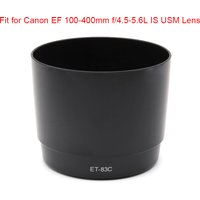 LinGo ET 83C Lens Hood Shade Replace ET-83C For Canon EF 100-400mm f/4.5-5.6L IS USM / 100-400 mm F4.5-5.6L IS USM ET83C