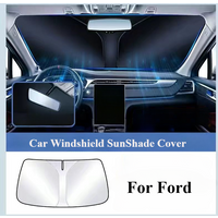 Car Windshield Sunshades Cover for Ford Focus 3 4 ST Fiesta Fusion Kuga Ecosport Mondeo MK3 MK4 Car Front Window Sun Protection