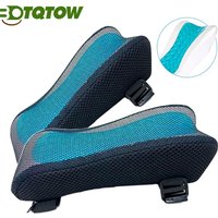 Ergonomic Memory Foam Office Chair Armrest Pad,Comfy Gaming Chair Arm Rest Cover for Elbows&Forearms Pressure Relief,Stretch Fit