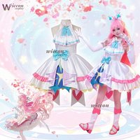 Anime Halloween Hirogaru Sky Precure Cure Prism Dress Cosplay Costume Women Lolita Halloween kawaii dress