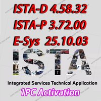 B-M-W ISTA-D 4.58.32 ISTA-P 3.72.00 E-sys 24.06.01 diagnostic software ENET OBDII Ethernet Cable for BMW F/G Series ESYS INPA