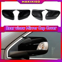 Rearview Mirror Cover Cap Wing Side Mirror Lid Glossy Black Fit For Volvo XC70 XC90 2007-2014