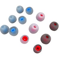 Ivinxy 12pcs Layer Silicone In-Ear Earphone Covers Cap Replacement Earbud Bud Tips Earbuds eartips Earplug Ear pads cushion