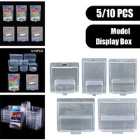 Clear Hotwheels Protector for European Short Card Wheels Automobile Fleet Hot Wheel Series Board Card Protective Case 5/10pcs
