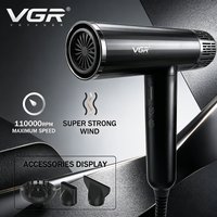 VGR Hair Dryer Professional Blow Dryer Wired Hair Dryer Machine BLDC Motor 110000 RPM Negative Ion Hair Styling Air Blower V-427