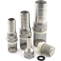 1~20 pcs 8~32mm Hose Filter Car Wash Garden Irrigation Filters Sprayer Pump Filtering Net Stainless Steel Mesh Filter