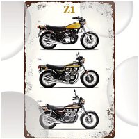 AliExpress Vintage Motorcycle Metal Tin Sign - Retro Classic Bike Art Wall Decor for Garage, for Man Cave, Bar, Cafe - Durable Rustic Met