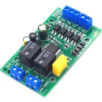 DC 6V 12V 24V DC Motor Forward and Reverse Controller 20A High Current with Limit Relay Driver Lifting Control Board