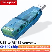 Industrial USB To RS485 Converter Upgrade Protection RS232 Converter Compatibility V2.0 Standard RS-485 A Connector Board Module