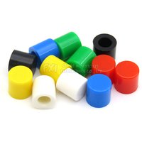20PCS For 4Pin 6*6 Micro Tact Push Button Switches 6x6x4.3/5/6/7/8/9/10MM A56 button cap switch cap diameter 3.2mm height 6mm