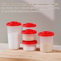Durable Mini Salt and Pepper Spice Shaker Plastic Insect-proof Seasoning Jar Dustproof Spice Container Kitchen