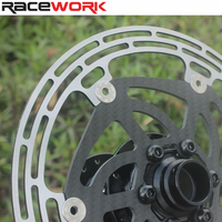RACEWORK 140 160 180mm 6 Bolts Floating Carbon Fiber Brake Disc Ultralight Hydraulic Rotor for MTB BMX Road Bicycles