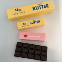 AC Soft Slow Rebound Butter Stick Squeeze Stress Relief Squishy Fidget Toy Funny Decompression Stress Anti-Anxiety Gifts