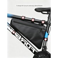 AliExpress NONE Minimalist Outdoor Waterproof Bike Crossbeam Bag Large Storage Easy Mount Sports Triangle Pouch Bicycle Accessories Bike Bag