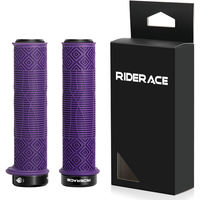 AliExpress riderace RIDERACE Bicycle Handlebars Grips Anti-skid Comfy Bar Ends Bike Handle Bar Bmx Steering Grip TPR Rubber Ergonomic Mountain Mtb