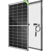 RVPOZWER 300W Solar Panels 10BB N-Type Monocrystalline 25% High Efficiency for RV Home Rooftop Off Grid Systems Trailer Boat Use