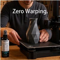 100ML 3D Printer Glue Spray Bed Adhesion Enhancer Anti Warping for PLA PETG TPU Filament Heated Bed Platform Spray ZORILYNX