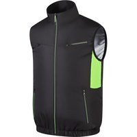 Air Cooling Vest Men 4/3/2 Fans USB Stand Collar Summer Work Sleeveless Waistcoat Battery Pocket