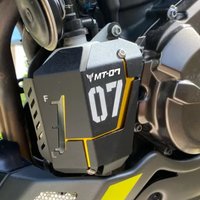 MT-07 Water Coolant Recovery Tank Shield Guard Aluminum CNC Fit For YAMAHA MT07 FZ-07 FZ 07 2014 - 2025 Motorcycle Accessories