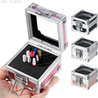 25 Slots Nail Art Grinding Head Bit Holder Displaying Storage Box Nail Drill Bits Holder Container Stand Display Rack